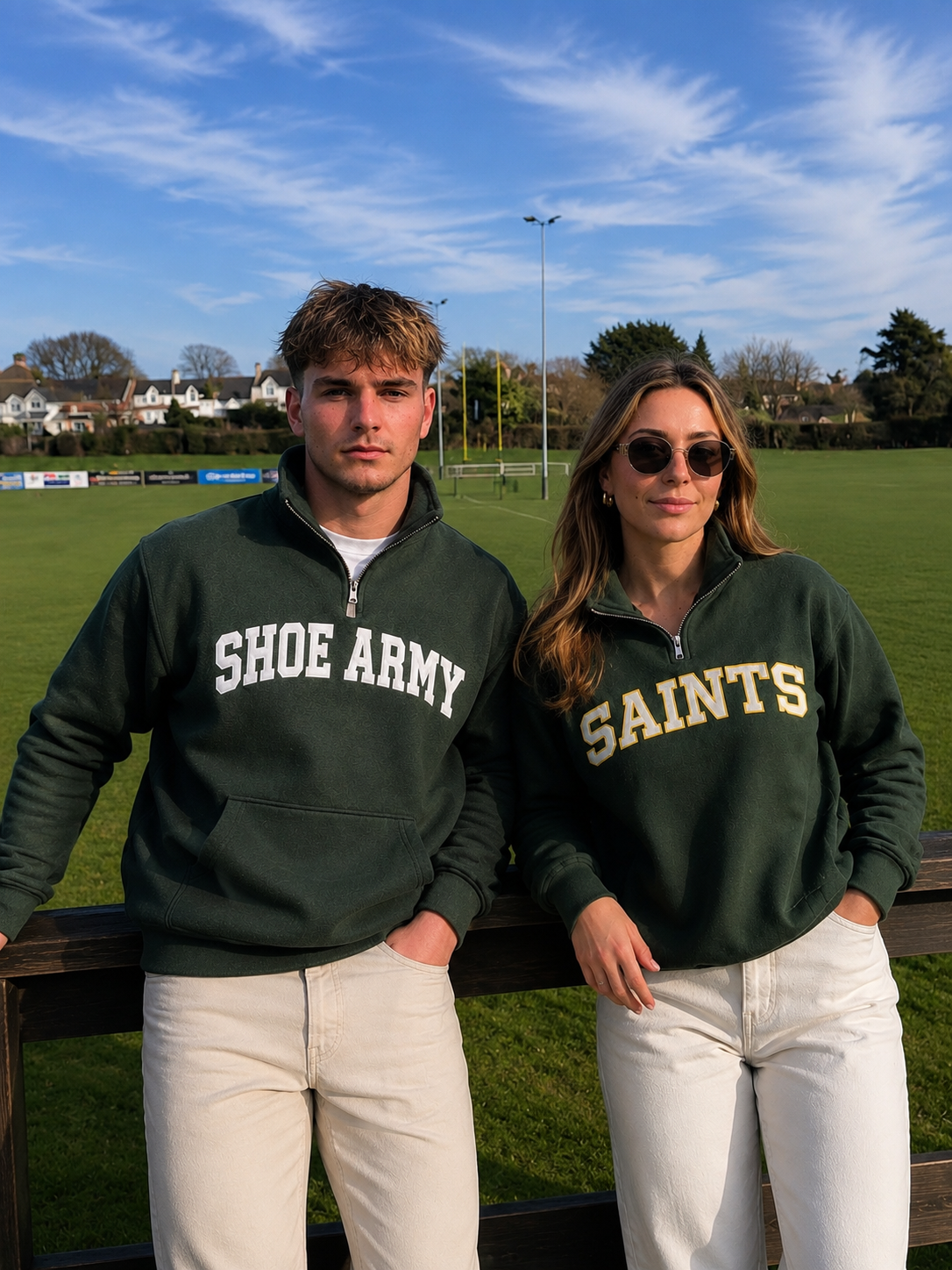 The Touchline Quarter Zip